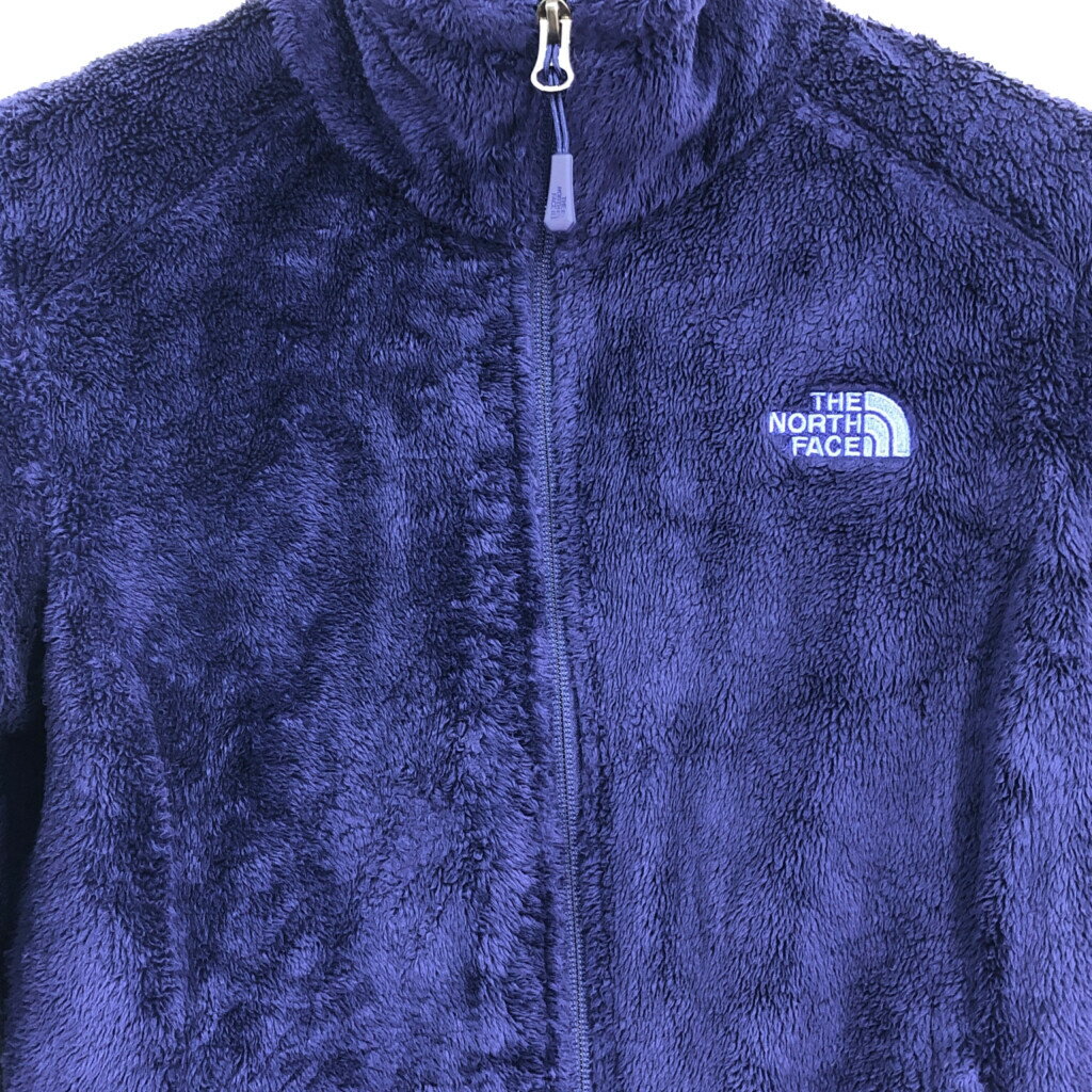 THE NORTH FACE ノースフェイス フリースジャケット アウトドア パープル (レディース XS) 中古 古着 S6598
