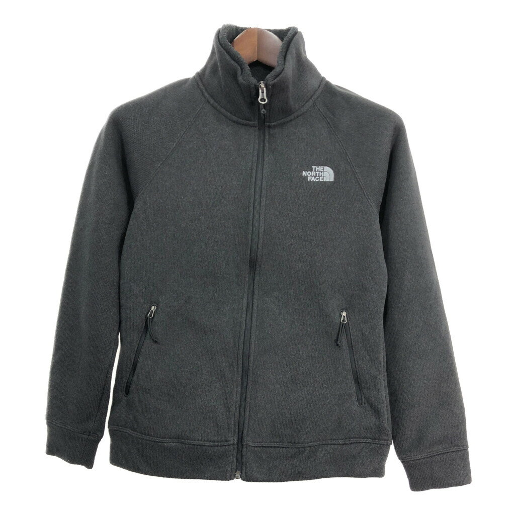 THE NORTH FACE ノースフェイス フリースジャケット アウトドア ブラック (レディース S) 中古 古着 S6647