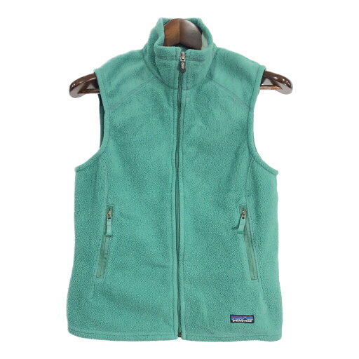 patagonia パタゴニア SYNCHILLA シンチラ フリースベスト アウトドア エメラルドグリーン (レディース M) 中古 古着 S6676 patagonia パタゴニア SYNCHILLA シンチラ フリースベスト アウトドア エメラルドグリーン (レディース M) 中古 古着 S6676