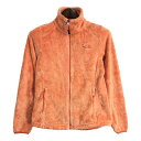 THE NORTH FACE ノースフェイス フリースジャケット アウトドア オレンジ (レディース M) 中古 古着 S6696