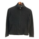 00年代 USA製 patagonia パタゴニア SYNCHILLA シンチラ フリースジャケット アウトドア ブラック (レディース M) 中古 古着 S6821(4)