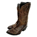 ARIAT ウエスタンブーツ ブーツ 本革 ダークブラウン (レディース 7.5 B) 中古 古着 KA1751