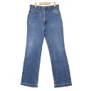 90年代 USA製 Levi's リーバイス 517 デニムパンツ オレンジタブ ブルー (メンズ W36 L36) 中古 古着 A3019(4)