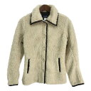 YAMAHISA USEDCLOTHINGSHOPで買える「patagonia パタゴニア ボアフリースジャケット アウトドア アイボリー (レディース M 中古 古着 S7237」の画像です。価格は12,650円になります。