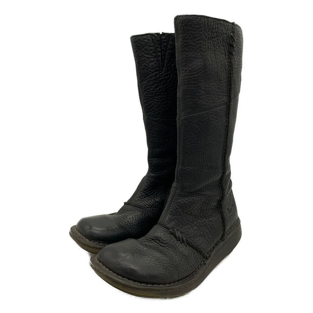 Dr.Martens ドクターマーチン 10492 レザー ロング ブーツ ブラック (レディース 8 L) 中古 古着 KA1790のサムネイル