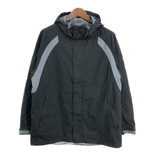 00年代 NIKE ナイキ ナイロンジャケット スポーツ ブラック (メンズ XL) 中古 古着 S7641 00年代 NIKE ナイキ ナイロンジャケット スポーツ ブラック (メンズ XL) 中古 古着 S7641