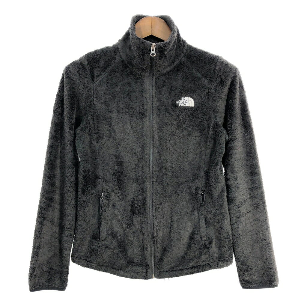 THE NORTH FACE ノースフェイス フリースジャケット アウトドア ブラック (レディース S) 中古 古着 S8456