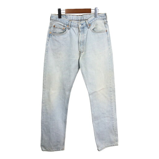 90年代 Levi's リーバイス 501 デニムパンツ ブルー (メンズ W33 L32) 中古 古着 S8542 90年代 Levi's リーバイス 501 デニムパンツ ブルー (メンズ W33 L32) 中古 古着 S8542