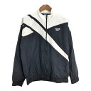 00年代 Reebok リーボック ナイロン トラックジャケット スポーツ ブラック (メンズ XL) 中古 古着 S8642
