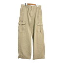 Levi's WORKWEAR リーバイス カーゴパンツ ベージュ (メンズ W36 L32) 中古 古着 S8739(4)