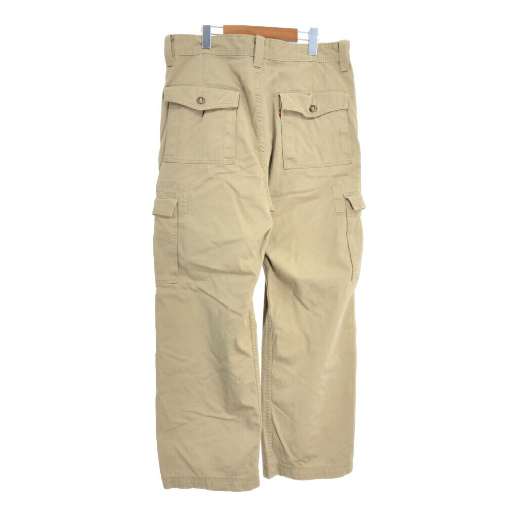 Levi's WORKWEAR リーバイス カーゴパンツ ベージュ (メンズ W36 L32) 中古 古着 S8739