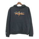 NARUTO Shippuden ナルト疾風伝 スウェット パーカー アニメ キャラクター ブラック (メンズ M) 中古 古着 S9363