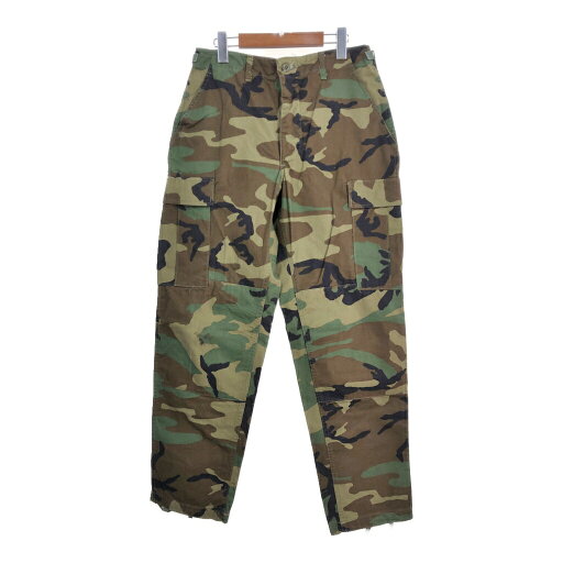 90年代 米軍実物 U.S.ARMY BDU フィールドパンツ ミリタリー ウッドランドカモ (メンズ SMALL REGULAR) 中古 古着 S9689 90年代 米軍実物 U.S.ARMY BDU フィールドパンツ ミリタリー ウッドランドカモ (メンズ SMALL REGULAR) 中古 古着 S9689