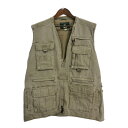 90年代 ORVIS オービス ハンティングベスト アウトドア ベージュ (メンズ XL) 中古 古着 S9691