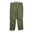 デッドストック 60年代 米軍実物 U.S.ARMY ジャングルファティーグパンツ 3rd ヴィンテージ ミリタリー (メンズ LARGE REGULAR) T0155(4)