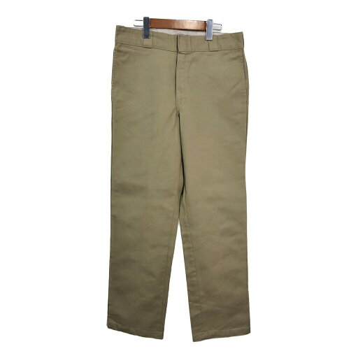 Dickies ディッキーズ 874 ワークパンツ ベージュ (メンズ W33 L32) 中古 古着 T0398 Dickies ディッキーズ 874 ワークパンツ ベージュ (メンズ W33 L32) 中古 古着 T0398