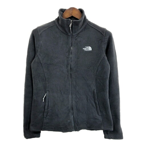 THE NORTH FACE ノースフェイス フリースジャケット アウトドア ブラック (レディース S) 中古 古着 T0455 THE NORTH FACE ノースフェイス フリースジャケット アウトドア ブラック (レディース S) 中古 古着 T0455