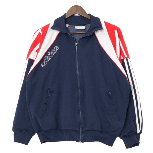 80年代 adidas アディダス トラックジャケット スポーツ ネイビー (メンズ S) 中古 古着 A3628 80年代 adidas アディダス トラックジャケット スポーツ ネイビー (メンズ S) 中古 古着 A3628