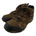 MERRELL メレル Deverta Mid Vent トレッキングシューズ アウトドア ブラウン (メンズ 10.5) 中古 古着 KA1828