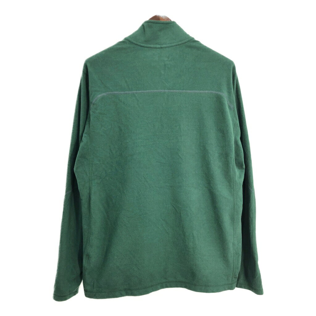 NIKE ナイキ THERMA -FIT ハーフジップ フリースジャケット スポーツ グリーン (メンズ L) 中古 古着 T0952
