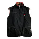 Lotto ロット リバーシブル ベスト スポーツ ブラック (メンズ S/M) 中古 古着 T1291