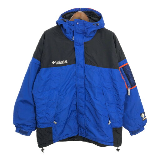 Columbia コロンビア 中綿 ナイロンジャケット アウトドア ブルー (メンズ XL) 中古 古着 T1403 Columbia コロンビア 中綿 ナイロンジャケット アウトドア ブルー (メンズ XL) 中古 古着 T1403