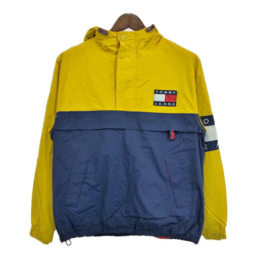 TOMMY HILFIGER トミーヒルフィガー アノラックパーカージャケット マルチカラー (メンズ M) 中古 古着 T1492 TOMMY HILFIGER トミーヒルフィガー アノラックパーカージャケット マルチカラー (メンズ M) 中古 古着 T1492