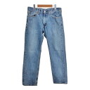 Levi's リーバイス 505 デニムパンツ ブルー (メンズ W32 L30) 中古 古着 T1847(4)