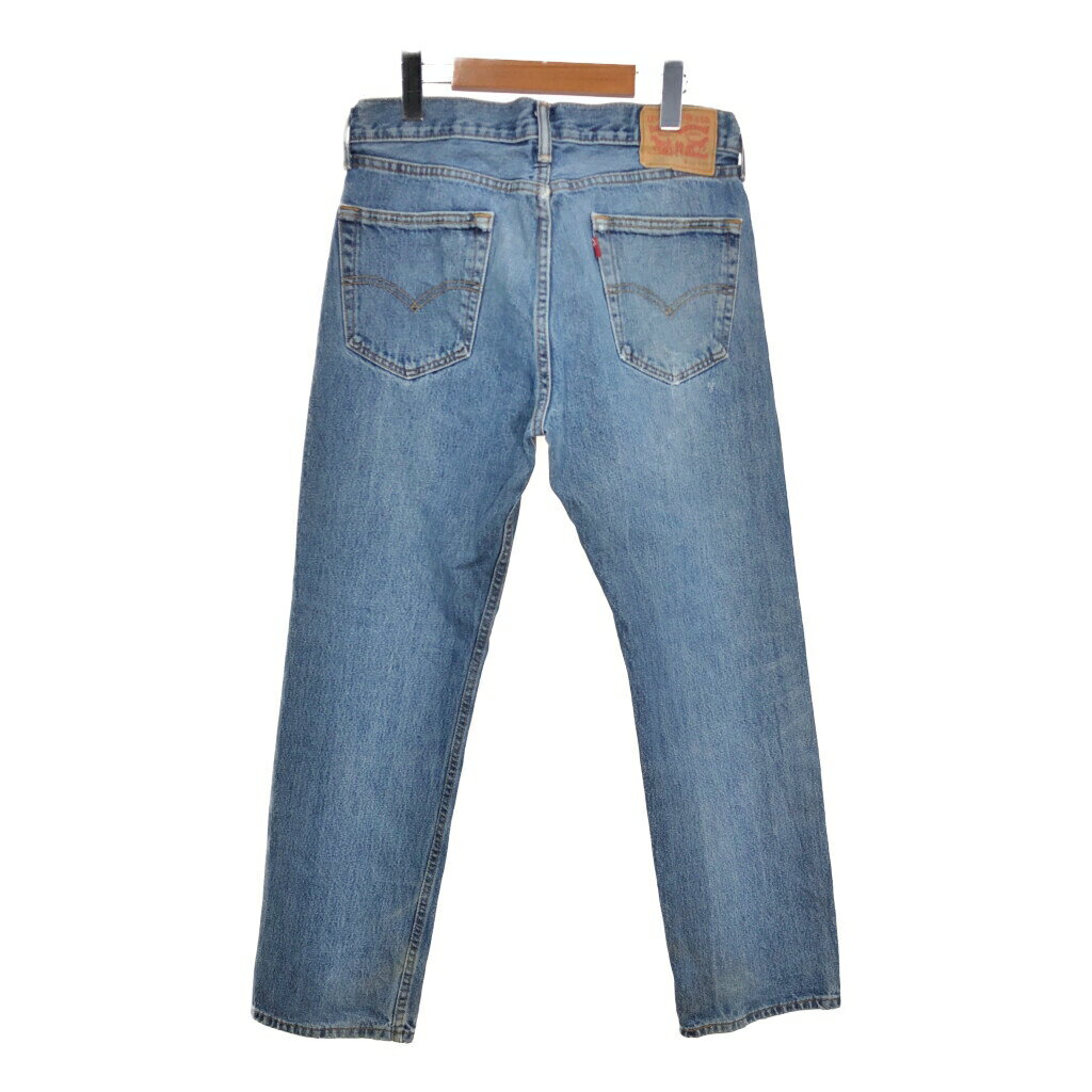 Levi's リーバイス 505 デニムパンツ ブルー (メンズ W32 L30) 中古 古着 T1847