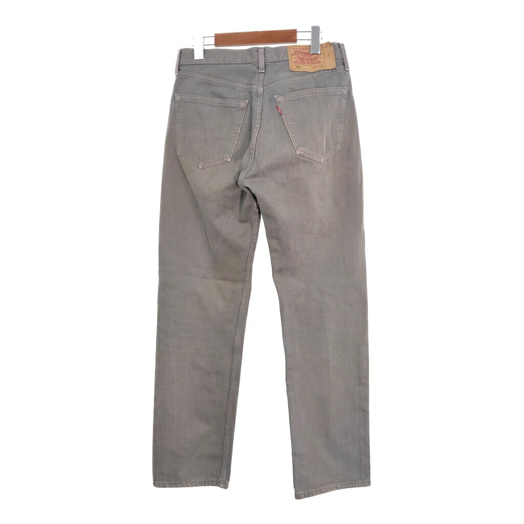 Levi's リーバイス 501 デニムパンツ グレー (メンズ W31 L32) 中古 古着 T1876