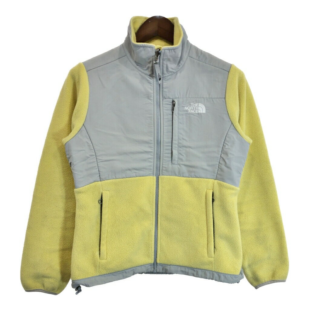 THE NORTH FACE ノースフェイス Denali デナリ フリースジャケット アウトドア イエロー (レディース S) 中古 古着 T1925