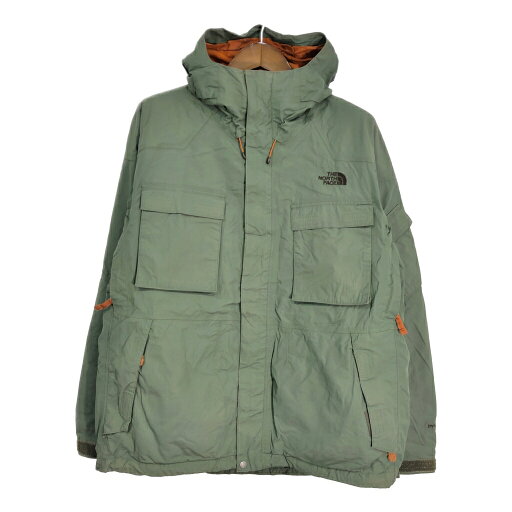 THE NORTH FACE ノースフェイス HYVENT マウンテンパーカー アウトドア オリーブ (メンズ L) 中古 古着 T2059 THE NORTH FACE ノースフェイス HYVENT マウンテンパーカー アウトドア オリーブ (メンズ L) 中古 古着 T2059