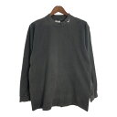 00年代 NIKE ナイキ モックネック 長袖Tシャツ スポーツ ブラック (メンズ L) 中古 古着 T2178
