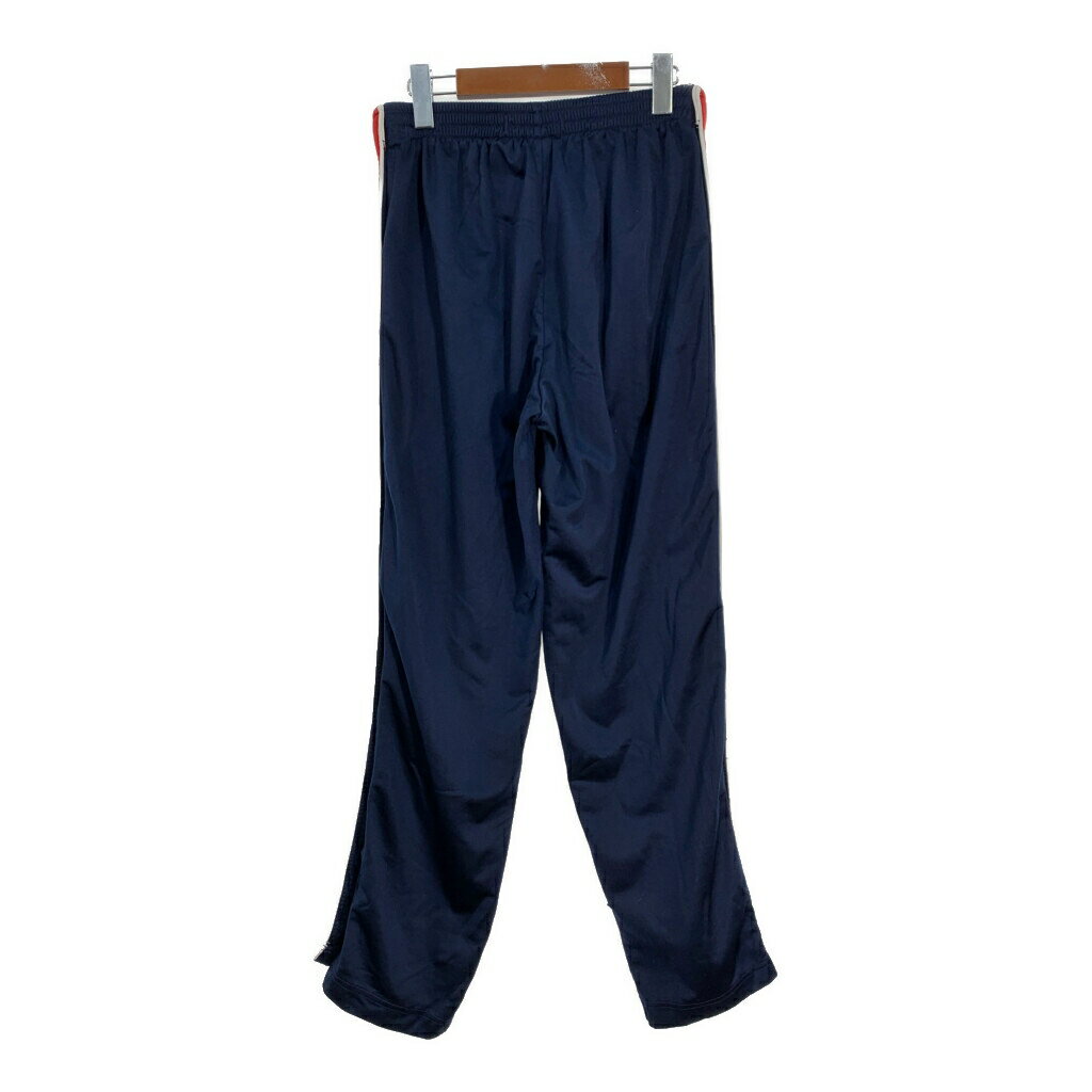 90年代 NIKE ナイキ サイドスナップ トラックパンツ スポーツ ネイビー (メンズ M) 中古 古着 T2376