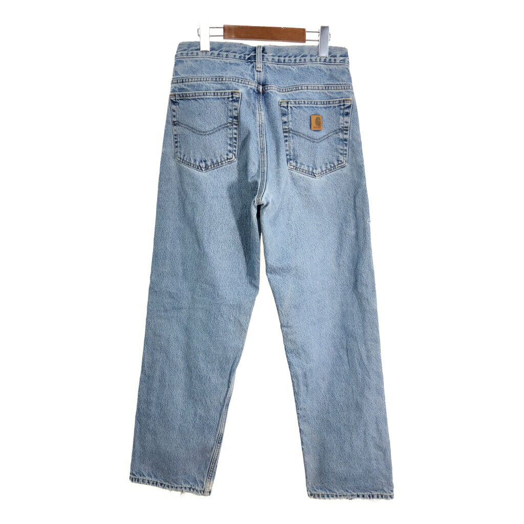Carhartt カーハート デニムパンツ ブルー (メンズ W31 L32) 中古 古着 T2578