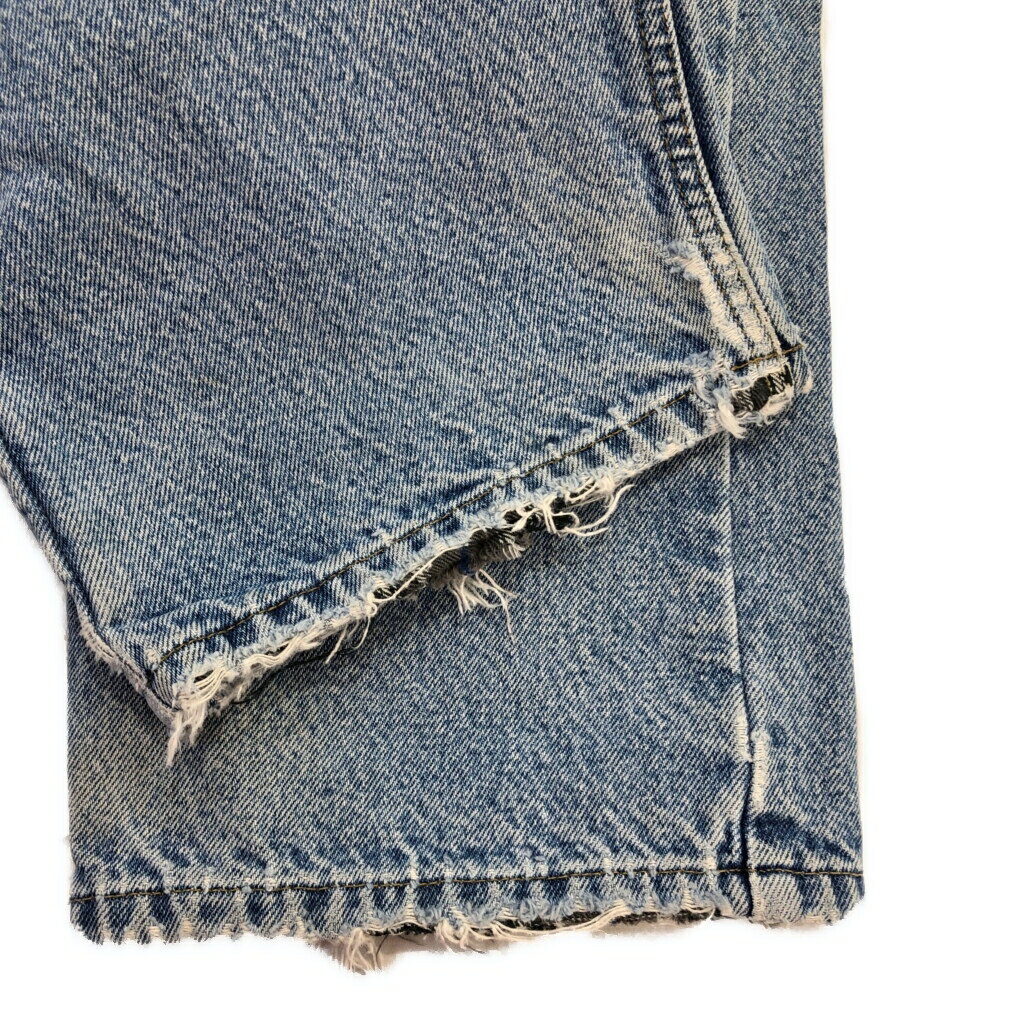 Carhartt カーハート デニムパンツ ブルー (メンズ W31 L32) 中古 古着 T2578