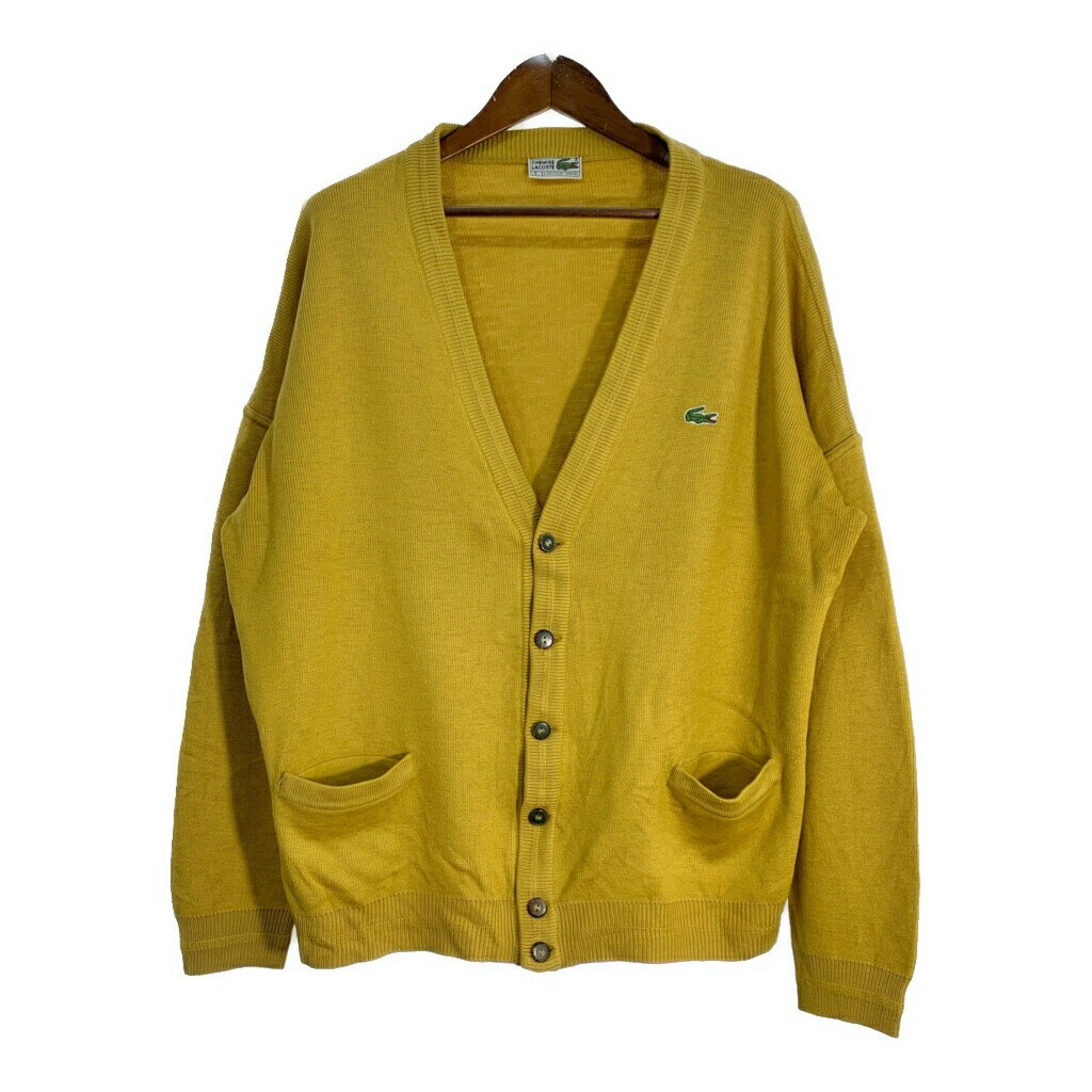 楽天市場】Lacoste ラコステ(カラーイエロー)(カーディガン 楽天市場】Lacoste ラコステ(カラーイエロー)(カーディガン