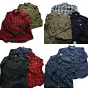 古着卸 まとめ売り カーハート 長袖シャツ 10枚セット (メンズ 2XL /3XL /4XL ) マドラスチェック ビッグサイズ 無地 中古 古着 MY483...