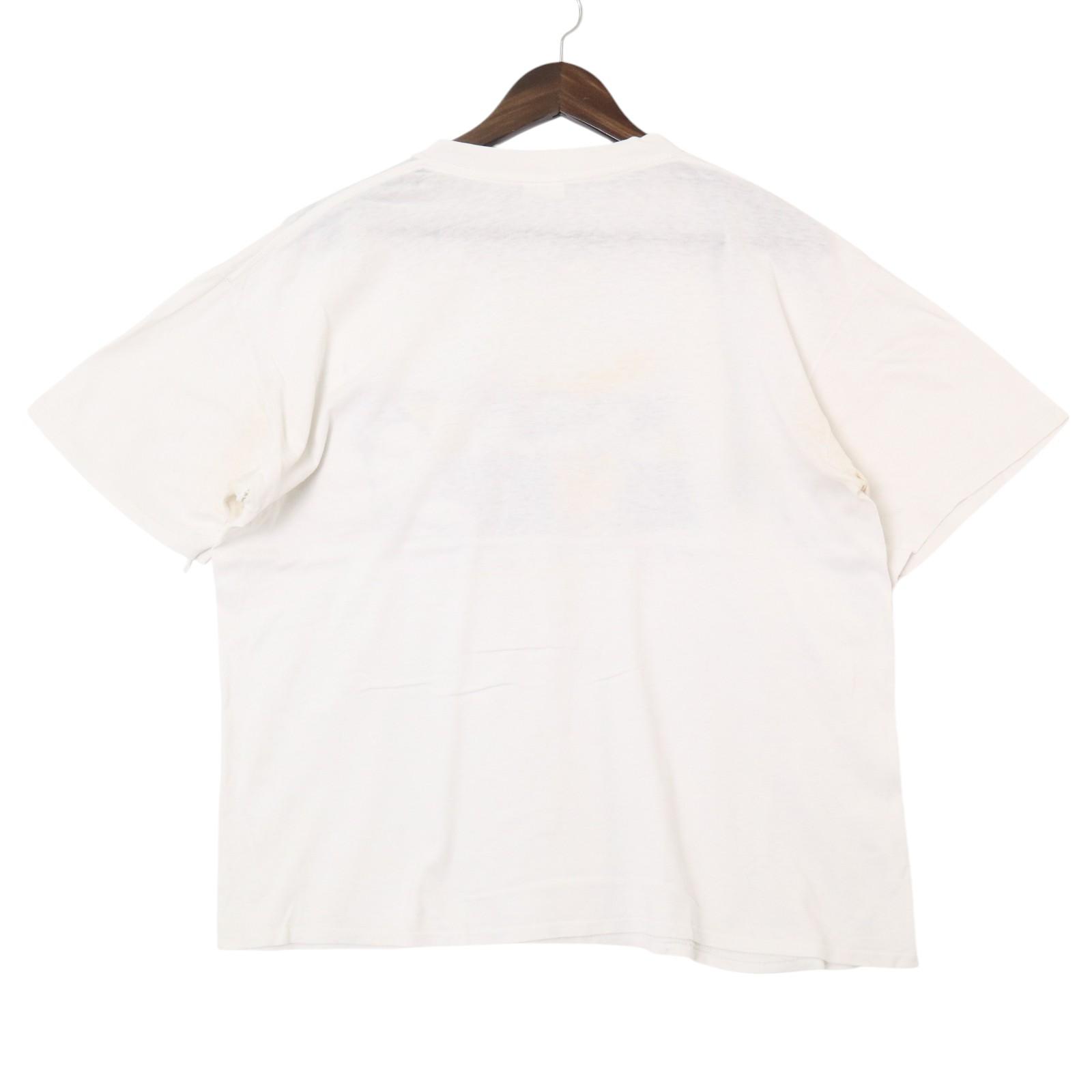 80年代 jane's addiction Tシャツ バンド バンT ホワイト (メンズ XL) 中古 古着 A4260 — vista 2