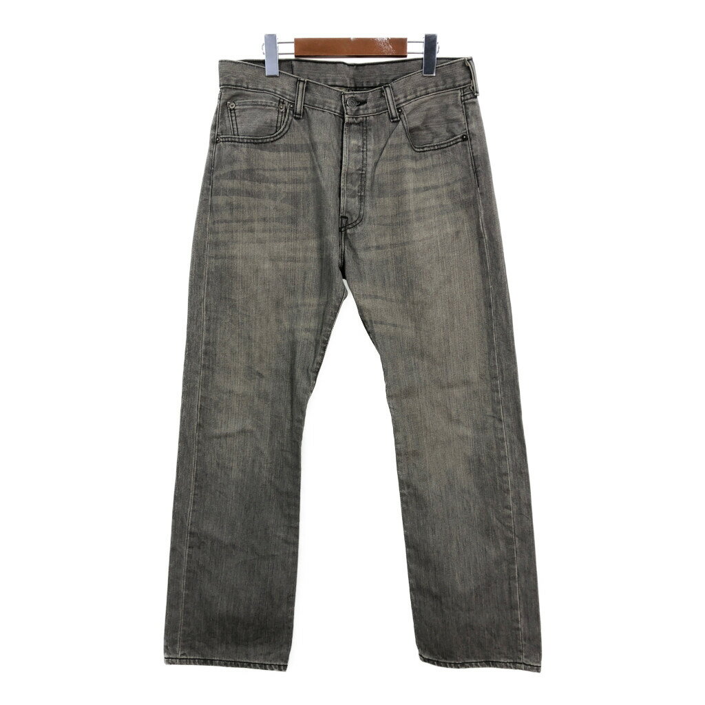 Levi's リーバイス 501 デニムパンツ ブラック (メンズ W34 L30) 中古 古着 T3565