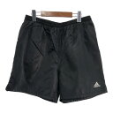 00年代 adidas アディダス ナイロン ショートパンツ スポーツ ブラック (メンズ M) 中古 古着 T3956(4)