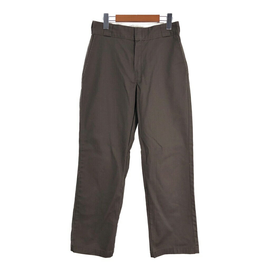 Dickies ディッキーズ 874 ワークパンツ ブラウン (メンズ W30 L30) 中古 古着 T3970