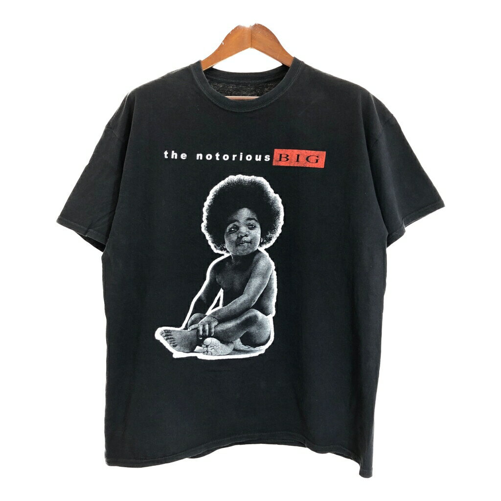 The Notorious B.I.G. ノトーリアス・B.I.G. レディ・トゥ・ダイ Tシャツ ラッパー ブラック (メンズ X..