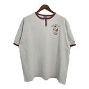 Champion チャンピオン AUTHENTIC オーセンティック リンガーTシャツ チョコチン グレー (メンズ XL) 中古 古着 T4170