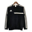 adidas アディダス 長袖Tシャツ スポーツ ブラック (メンズ M) 中古 古着 T4221