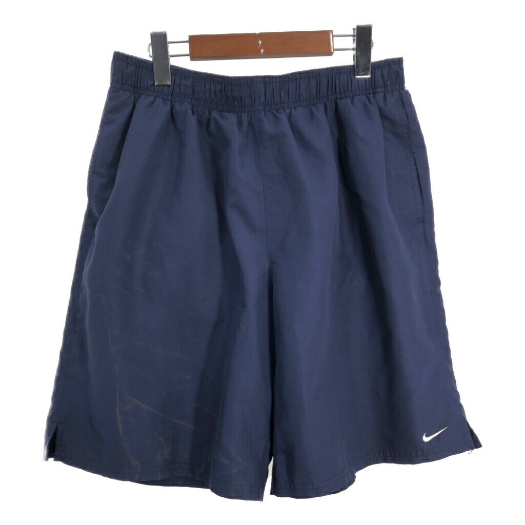 NIKE ナイキ ショートパンツ スポーツ ネイビー (メンズ XL) 中古 古着 T4316