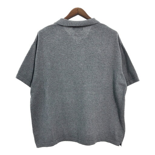 00年代 GAP ギャップ オープンカラー ポロシャツ グレー(メンズ XL)中古 古着 T4485