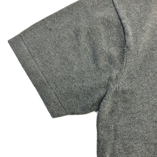 00年代 GAP ギャップ オープンカラー ポロシャツ グレー(メンズ XL)中古 古着 T4485