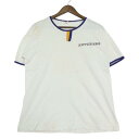 60年代 Champion チャンピオン リンガーTシャツ ヴィンテージ C中ランタグ チョコチン ホワイト(メンズ L )中古 古着 A4529