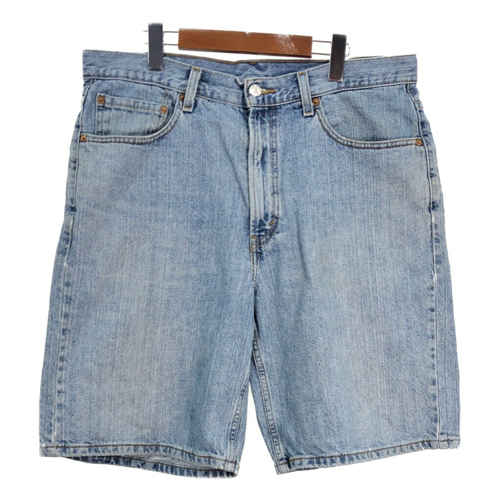 Levi's リーバイス 550 ショートパンツ ライトブルー (メンズ W34) 中古 古着 T4857